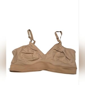 Harper Wilde Women's 3X-Large Triangle UltraSoft Bralette Tan/Nude Comfort